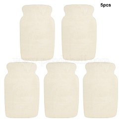 Bottle Shape Unfinished Wood Slices&nbsp;DIY-GA0001-12