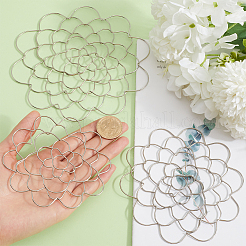 3Pcs 3 Style 201 Stainless Steel Flower Arrangement Insert Lids&nbsp;FIND-WH0260-29