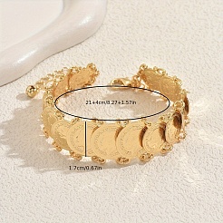 Middle Eastern Iron Coin Link Bracelet for Women&nbsp;KX8595