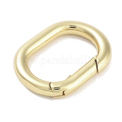 Brass Spring Gate Rings&nbsp;KK-M293-55G