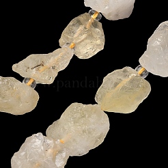 Natural Lemon Quartz Beads Strands&nbsp;GG-CBA0B77-A06-03