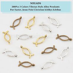 Tibetan Style Alloy Pendants&nbsp;PALLOY-NB0001-50