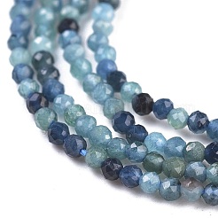 Natural Blue Tourmaline Beads Strand&nbsp;G-R475-027