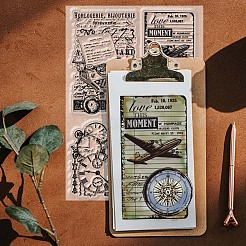PVC Plastic Clear Stamps&nbsp;DIY-WH0631-0680