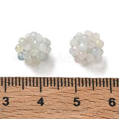 Natural Morganite Woven Beads&nbsp;GG-CBA2E9C-F31-02