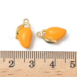304 Stainless Steel Enamel Charms&nbsp;STAS-V015-22G