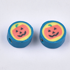 Halloween/Christmas  Handmade Polymer Clay Beads&nbsp;X-CLAY-S091-78