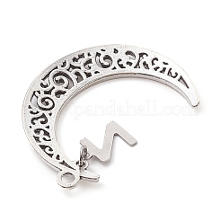 26Pcs Alloy Letter Pendants&nbsp;PALLOY-JF02578