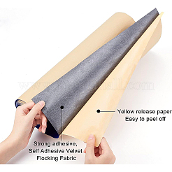 Self Adhesive Velvet Flocking Fabric&nbsp;OCOR-BC0001-58A-02