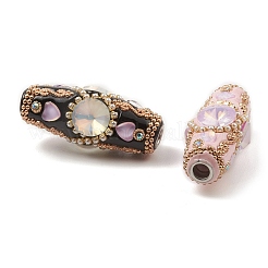 Handmade Indonesia Alloy Beads&nbsp;IPDL-B001-05