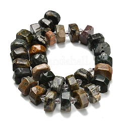 Natural Ocean Jasper Beads Strands&nbsp;G-L642-H09-01