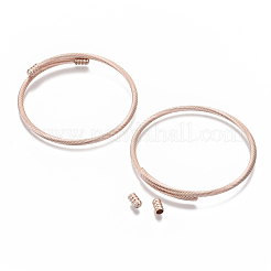 Alloy Cuff Bangles Making&nbsp;PALLOY-N158-035RG