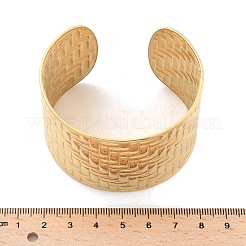 304 Stainless Steel Cuff Bangles for Women&nbsp;AJEW-P127-24G