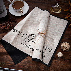 Coffee Theme Cotton and Linen Cup Mats&nbsp;AJEW-WH0201-016