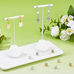 12Pcs Brass Stud Earring Findings&nbsp;KK-DC0004-69