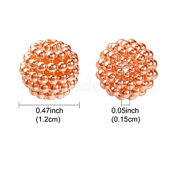 Imitation Pearl Acrylic Beads&nbsp;OACR-FS0001-45A