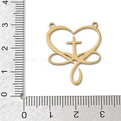 Hollow 201 Stainless Steel Pendants&nbsp;STAS-B136-01G