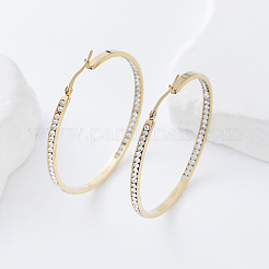 304 Stainless Steel Hoop Earrings&nbsp;WV2834