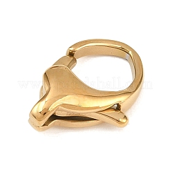 316 Stainless Steel Lobster Claw Clasps&nbsp;STAS-C154-02B-G