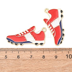 Baseball Alloy Enamel Pendants&nbsp;AL-CBA2679-07F-G02