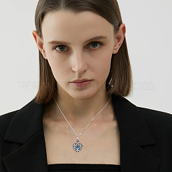 DIY Diffuser Necklace Making Kits&nbsp;DIY-FH0007-95