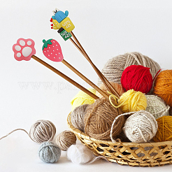 30Pcs 10 Style Silicone Knitting Needle Protector&nbsp;AJEW-CA0003-98