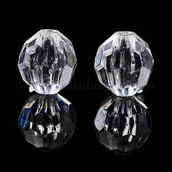 Transparent AS Plastic Beads&nbsp;TACR-T019-006