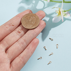 10Pcs Brass Cord Ends&nbsp;KK-BC0012-47