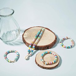 Handmade Polymer Clay Beads&nbsp;CLAY-R067-3.0mm-47