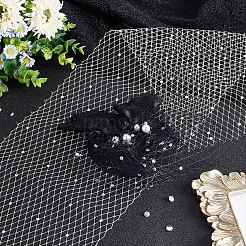 Polyester Mesh Tulle Fabric&nbsp;FIND-WH0126-389B
