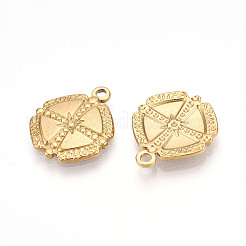 304 Stainless Steel Pendants&nbsp;STAS-N109-02G