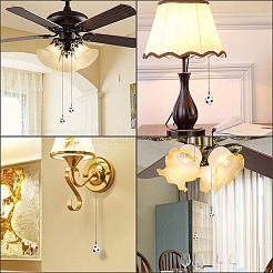 Plastic Pendant Decoration&nbsp;HJEW-WH0008-30P