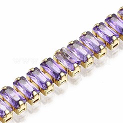 Cubic Zirconia Classic Tennis Bracelet&nbsp;ZIRC-S067-073E-NF