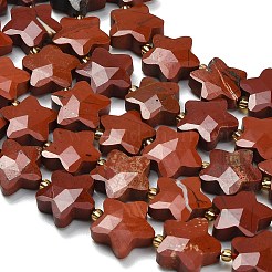 Natural Red Jasper Beads Strands&nbsp;G-L657-A04-01