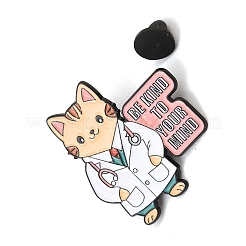 Medical Health Theme Enamel Pins&nbsp;JEWB-L023-03B-EB