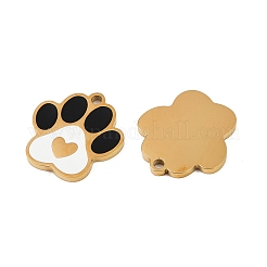 304 Stainless Steel Enamel Pendants&nbsp;STAS-C137-01E-G
