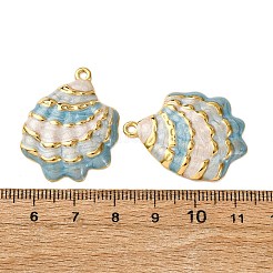 304 Stainless Steel Enamel Pendants&nbsp;STAS-L299-25G-05