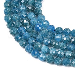 Natural Apatite Beads Strands&nbsp;G-B175-D13-6mm