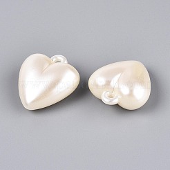Opaque Acrylic Imitation Pearl Pendants&nbsp;SACR-T035-21A