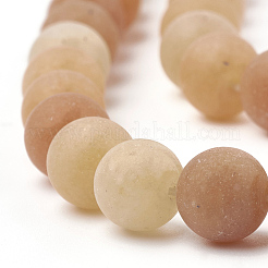 Natural Red Aventurine Beads Strands&nbsp;G-T106-265