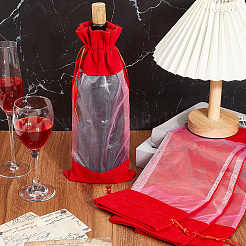 Velvet Wine Bottle Packing Pouches&nbsp;ABAG-WH20013-11D