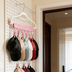 Fabric Hanging Clothes Peg Organizer&nbsp;AJEW-WH0455-394C