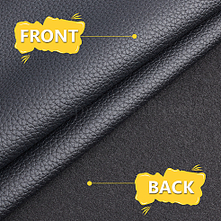 1 Yard Lichee Pattern PVC Leather Fabric&nbsp;AJEW-NB0006-64B