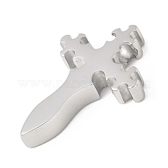 304 Stainless Steel Pendants&nbsp;STAS-K311-10G-P
