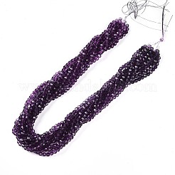 Baking Paint Transparent Glass Beads Strands&nbsp;DGLA-A035-T6mm-A09