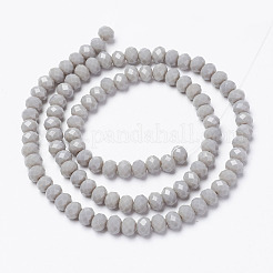 Opaque Solid Color Glass Beads Strands&nbsp;EGLA-A034-P2mm-D10