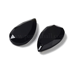 Natural Obsidian Faceted Pendants&nbsp;X-G-D082-01C