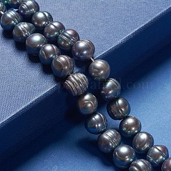 Natural Cultured Freshwater Pearl Beads Strands&nbsp;PEAR-R012-01