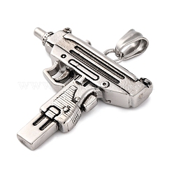 304 Stainless Steel Pendants&nbsp;STAS-P372-02AS