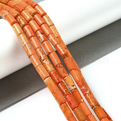 Natural Imperial Jasper Beads Strands&nbsp;G-Q169-A02-01F